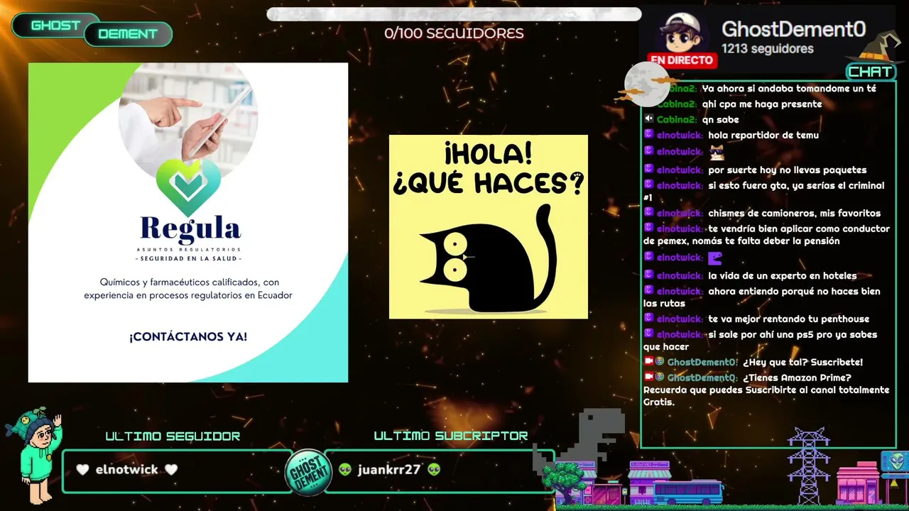 JUERNES DE CHARLA || GhostDement.