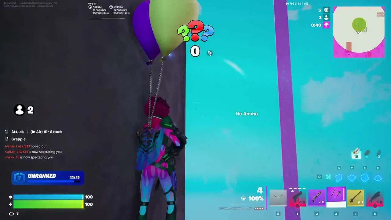 FORTNITE RELOAD WITH MY G