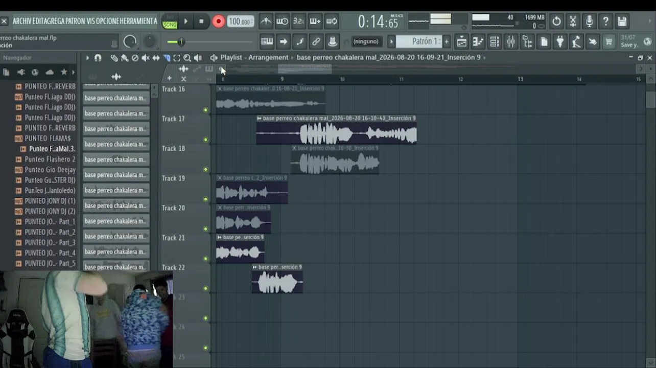 FL STUDIO CON LOW JEANZ COLO PRODUCIENDO CHINO LAINT