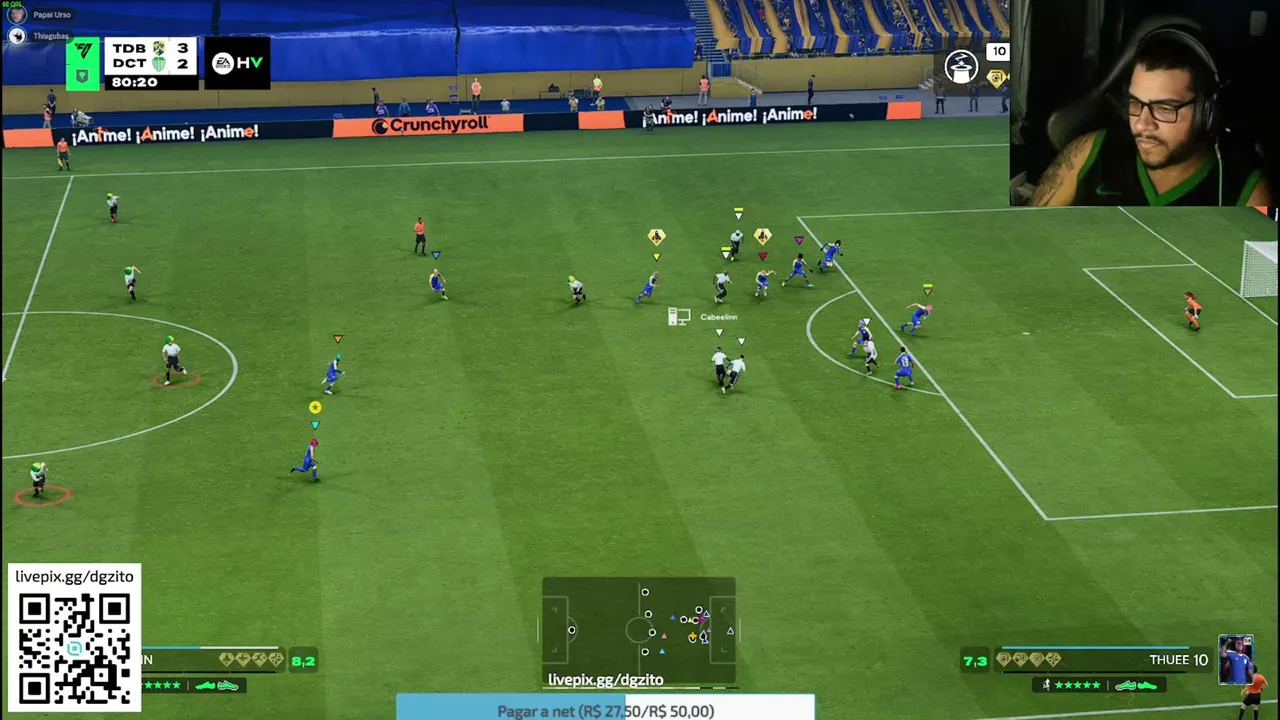 JOGANDO AQUELE PRO CLUBES DE LEVE 🚀🖤
