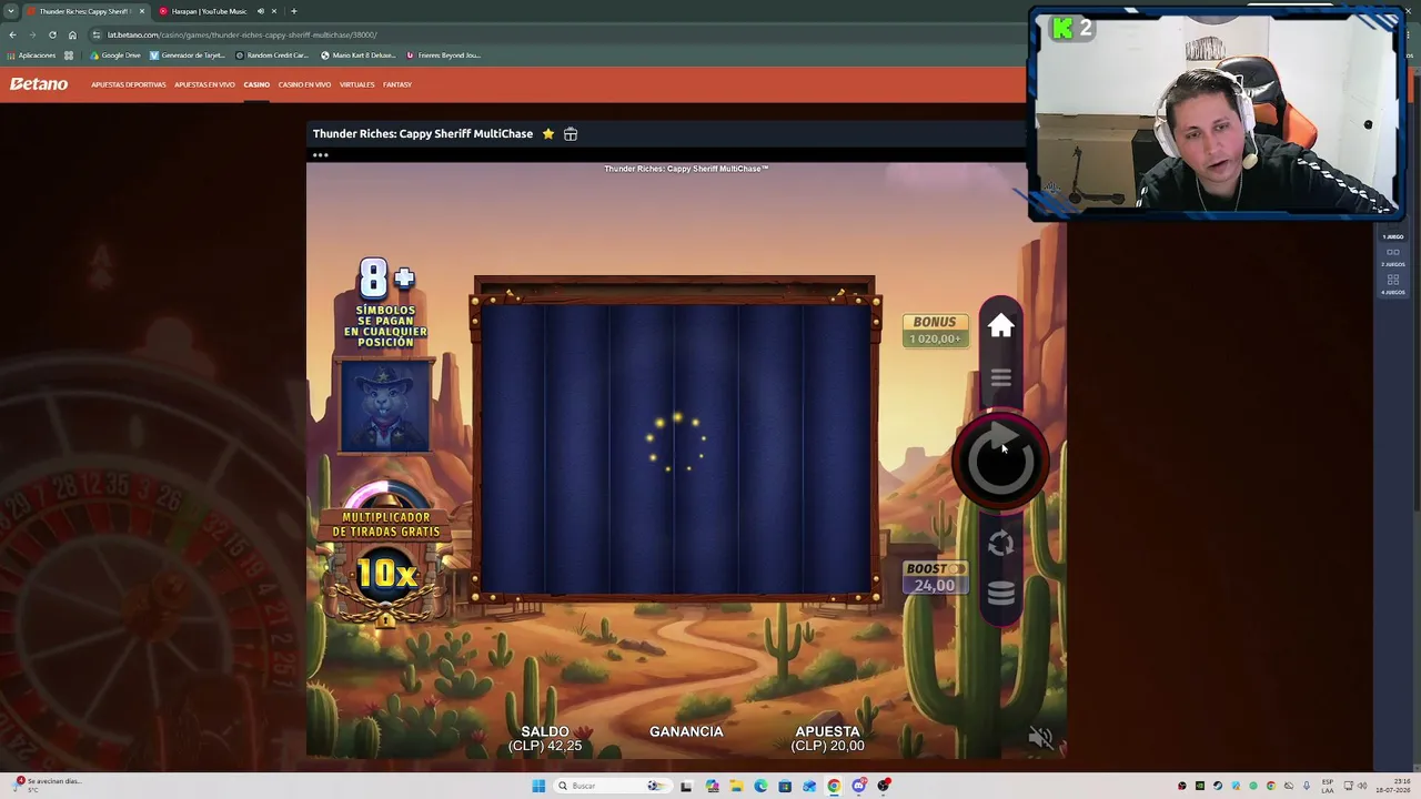 Jugando Casino . BETANO PRESTA EL ANO! TENGO 5 LUCAS