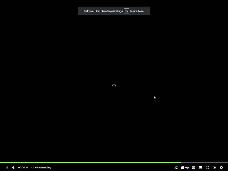 My first stream.
