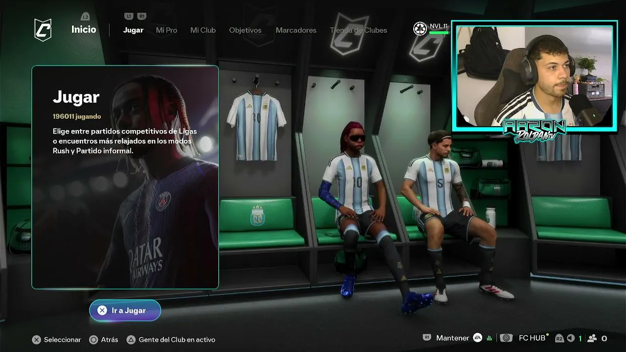 ROAD TO GLORY!! Clubes pro con seguidores