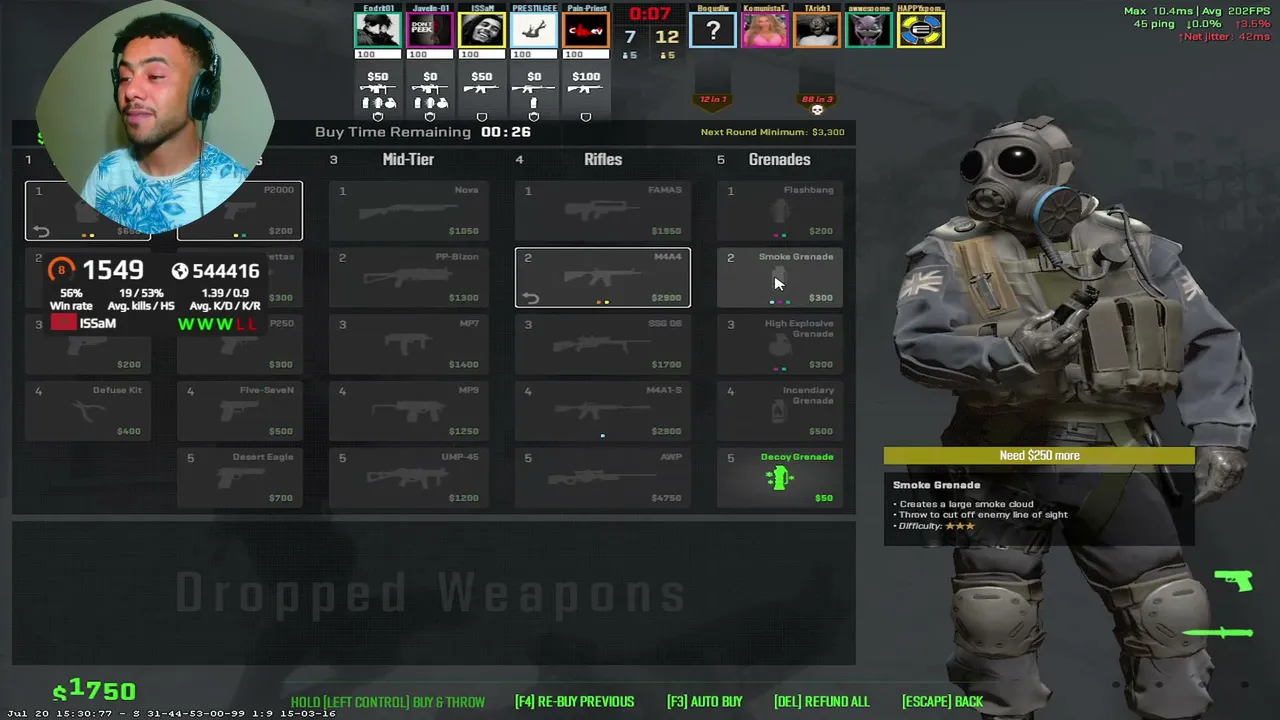 Chill Stream , Faceit Morocco Road To Top 100