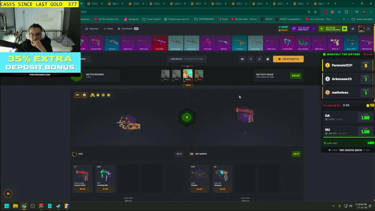 OARE MAI STIM CS? !DAILY !SUB !BONUS<3