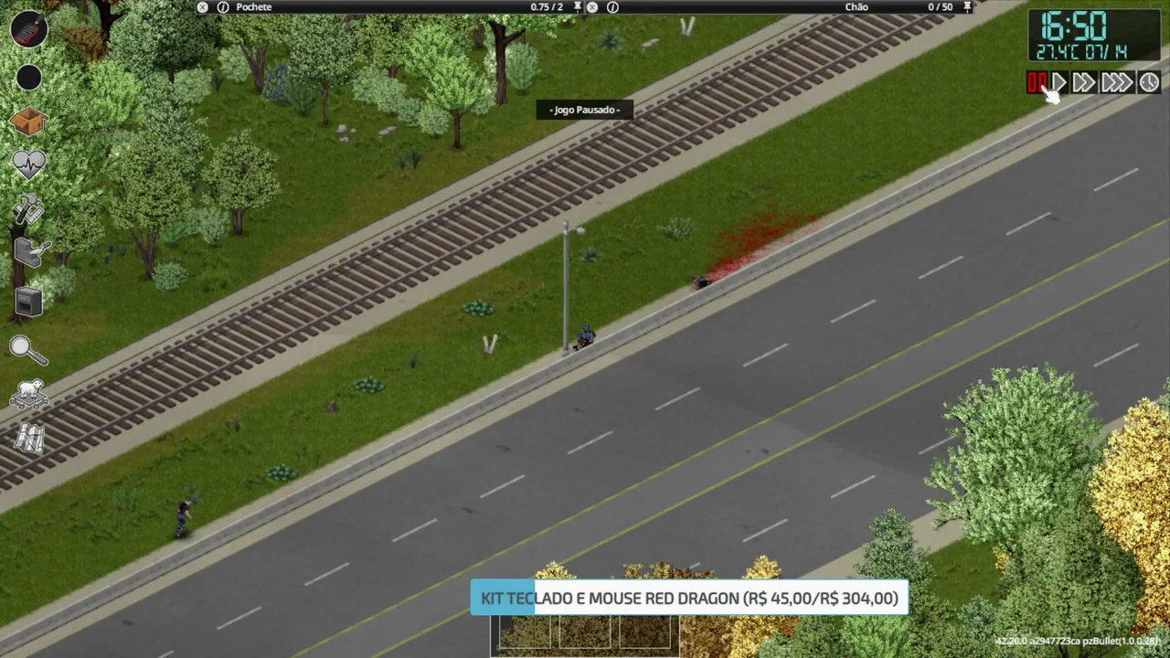 Jogando Project Zomboid B42.20