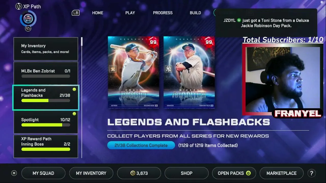 MLB THE SHOW 25 TOP 50 NEW RANKEE 1126 CRISTO TE AMA  GOOD BLESS YOU