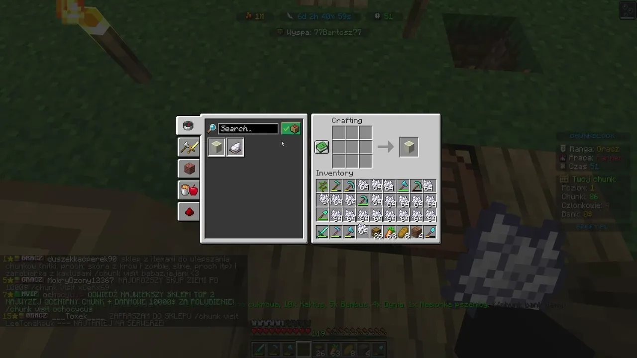 Minecraft budowa farmy wodorostów