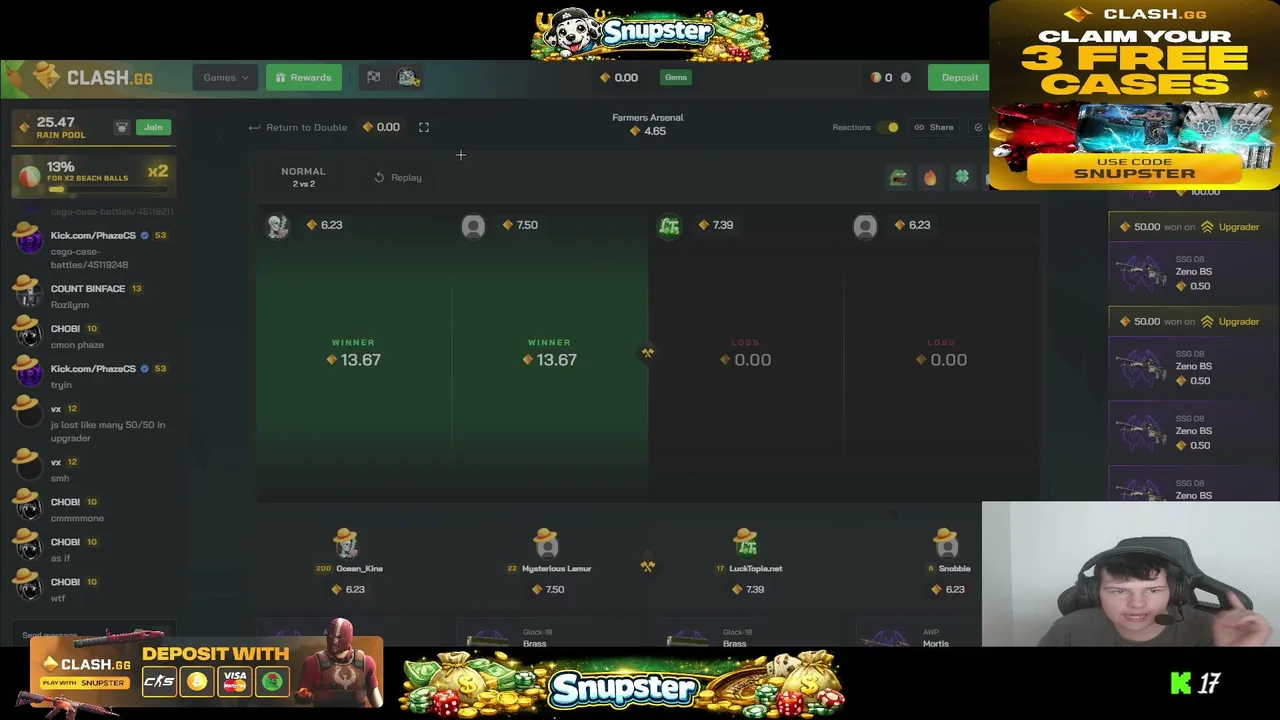 [CLASH.GG] CODE: SNUPSTER !clash [Read Pinned message]