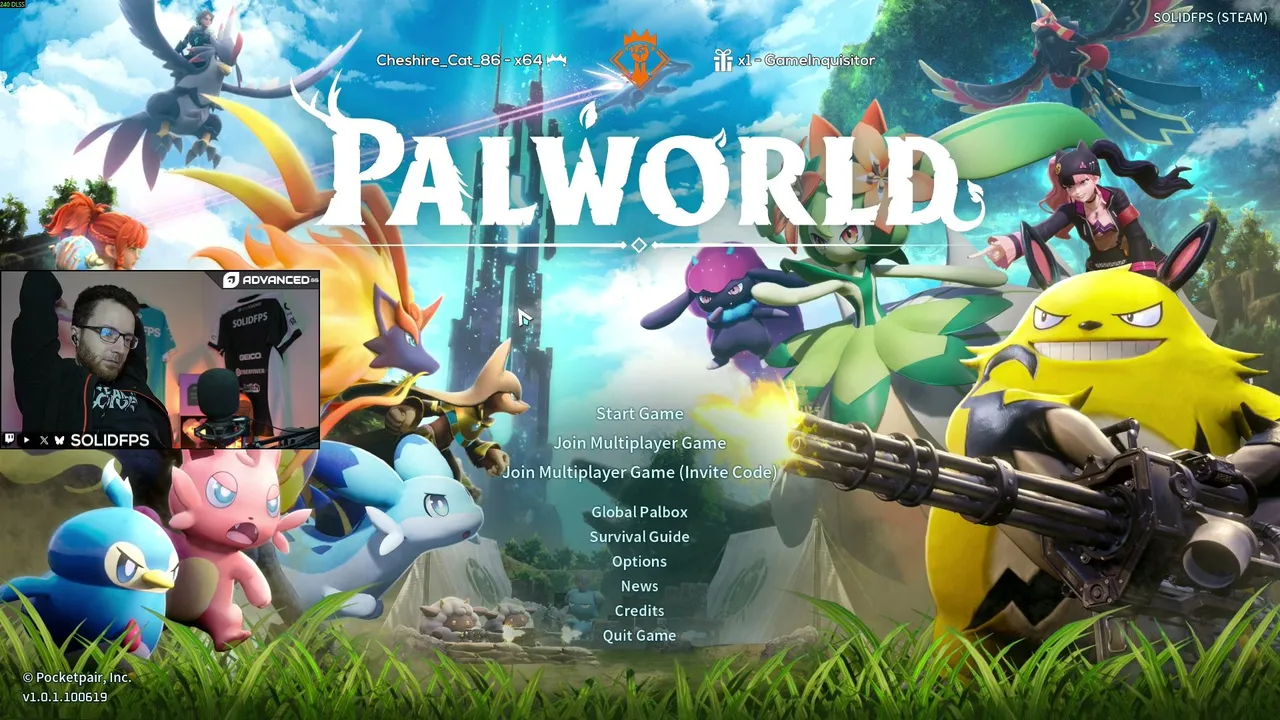 ✅STARTING PALWORLD TODAY! | @SOLIDFPS