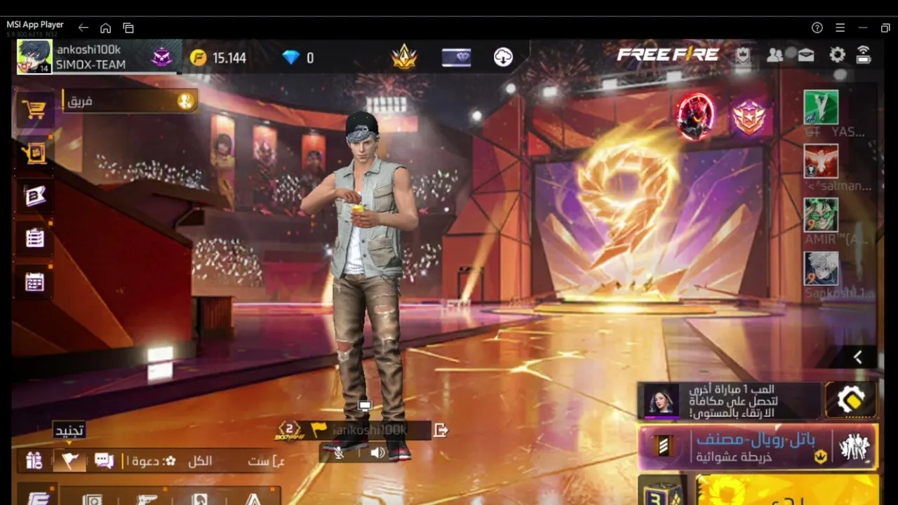 بث مباشر فري فاير 💎 توزيع جواهر + رومات + فعاليات ضخمة free fire live#free_fire_live