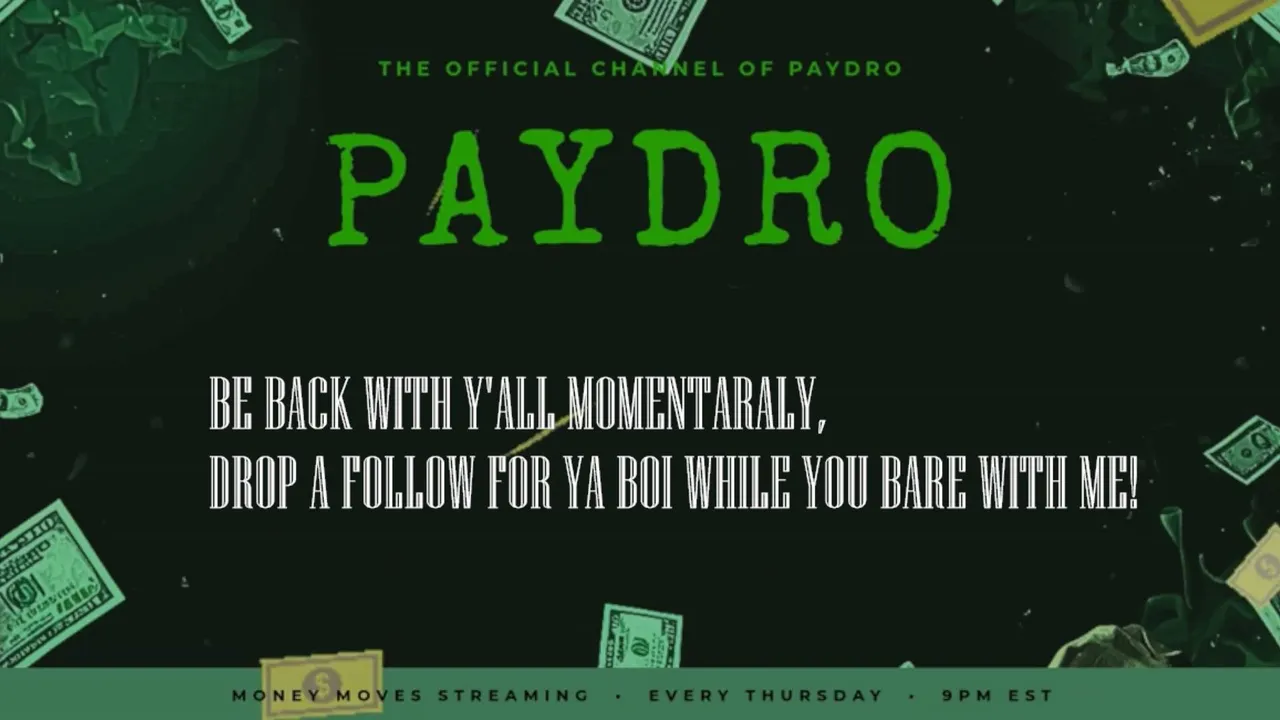 JUST CHILLIN 🎉 VIBIN 💯 KEEPIN IT REAL 🙌
Streaming Thru OfficialPayDroTV !