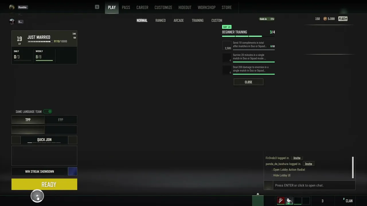 public gooning in pochinki