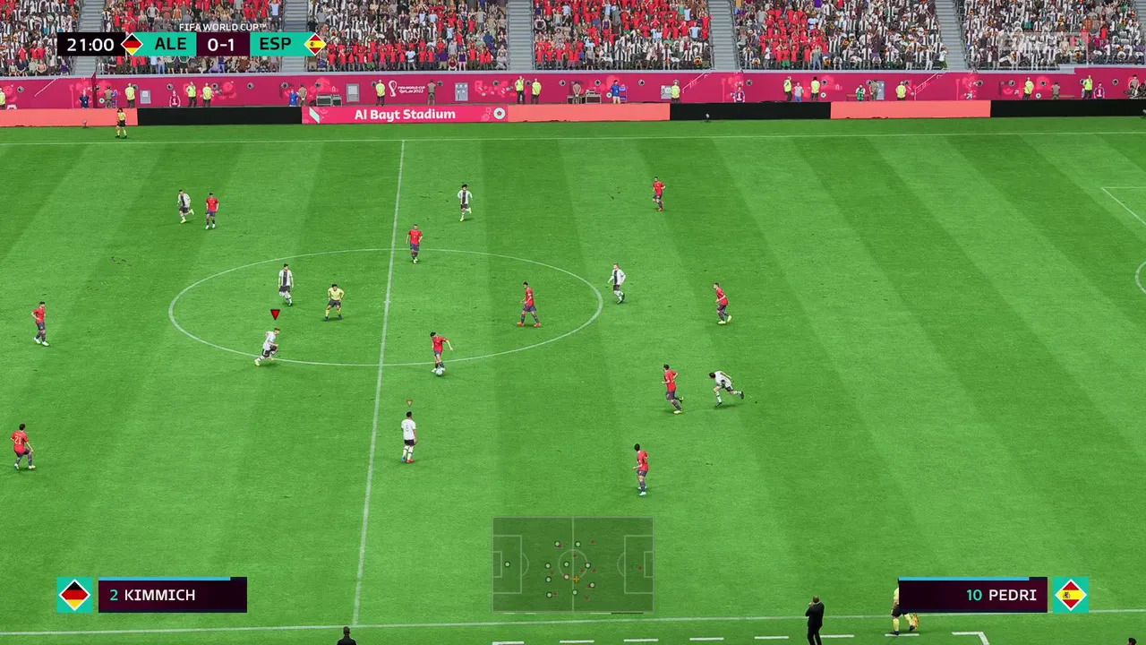 Jugando el mundial con Alemania