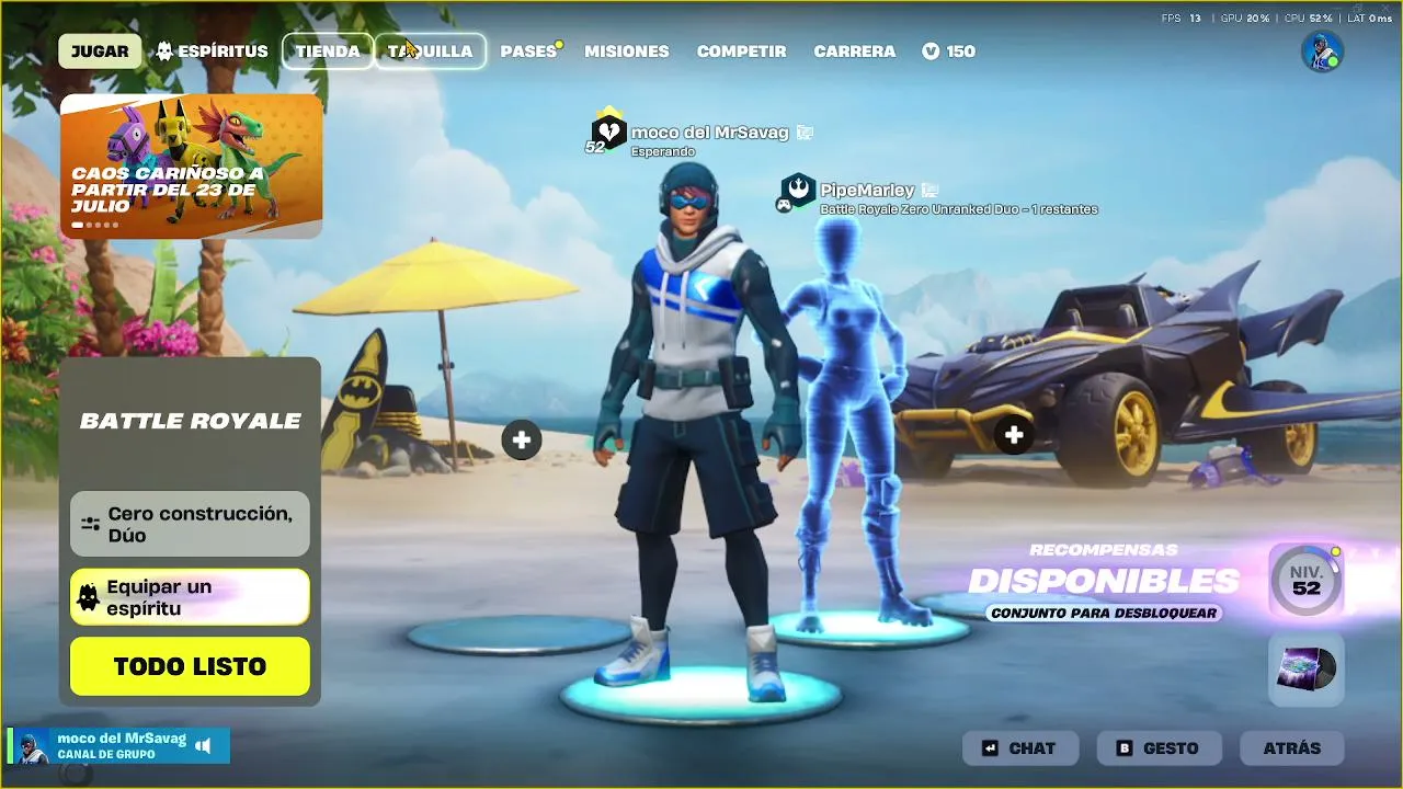 VOLVIMOS 5 SUBS Y ME RAPO
¿QUE MAS JUGAMOS?

10 SUBS Y ME RAPO
ESTAMOS AFILIADOS KICK|!comandos| | tts !v | CHILENO