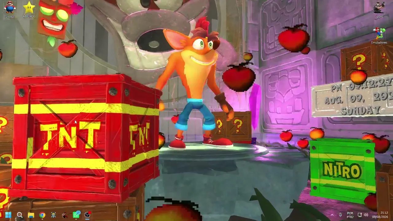 Zerando Crash Bandicoot