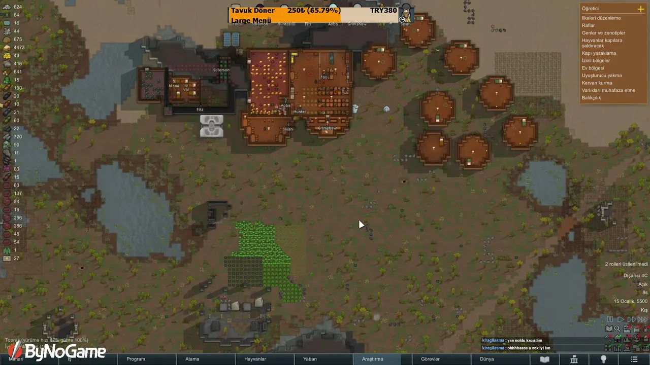 Öğretici RimWorld / Uzun Zaman Sonra Deniyoruz Bir Şeyler