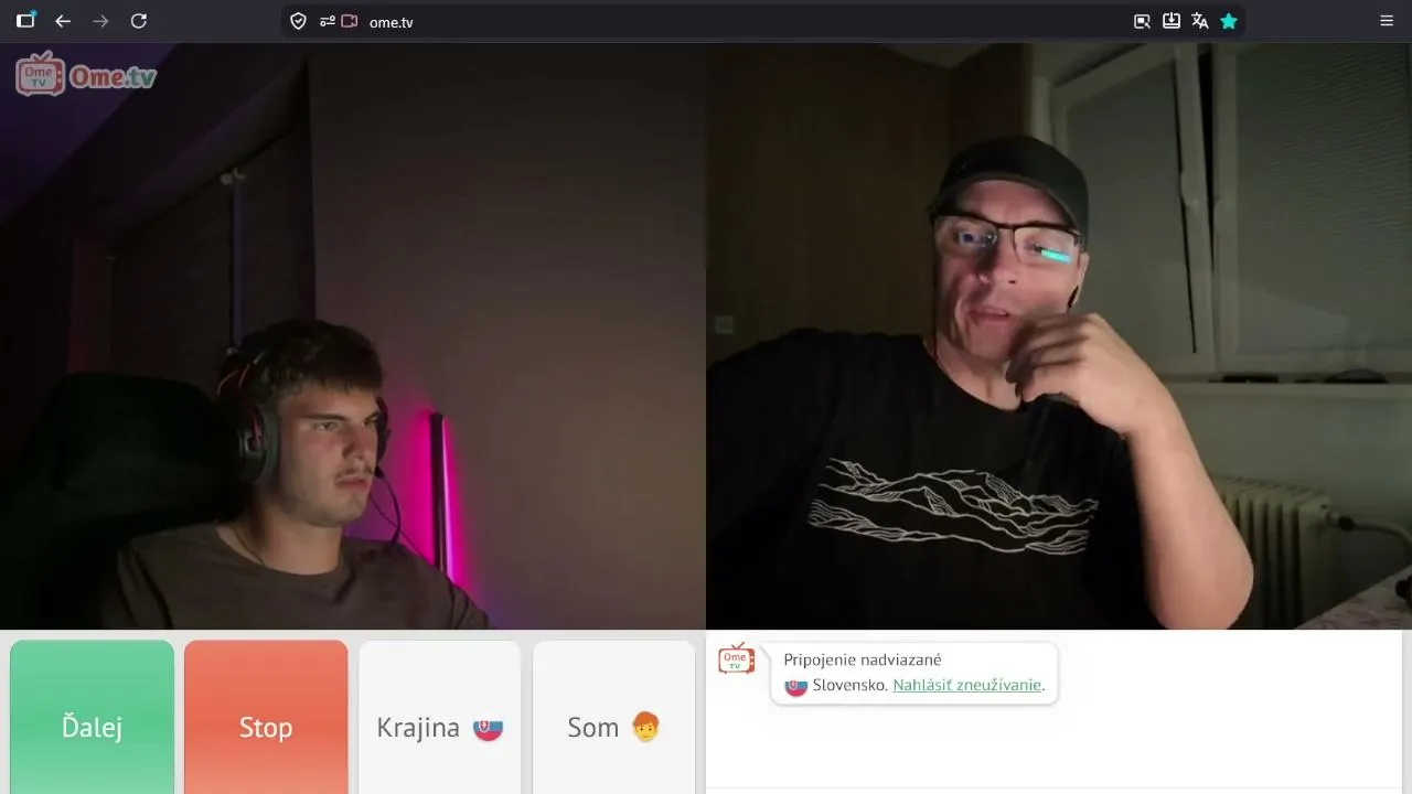 IRL - Ome.TV - experiment