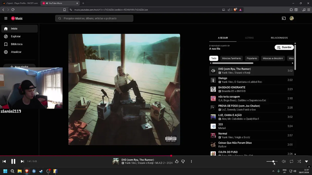 My first stream.
