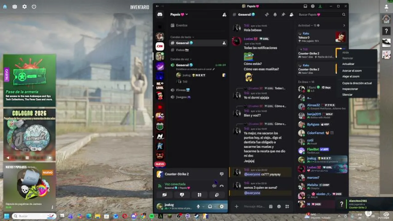“Hoy se arma bardo en la city 30| KILOMBO RP/ZONA SUR/CS2”