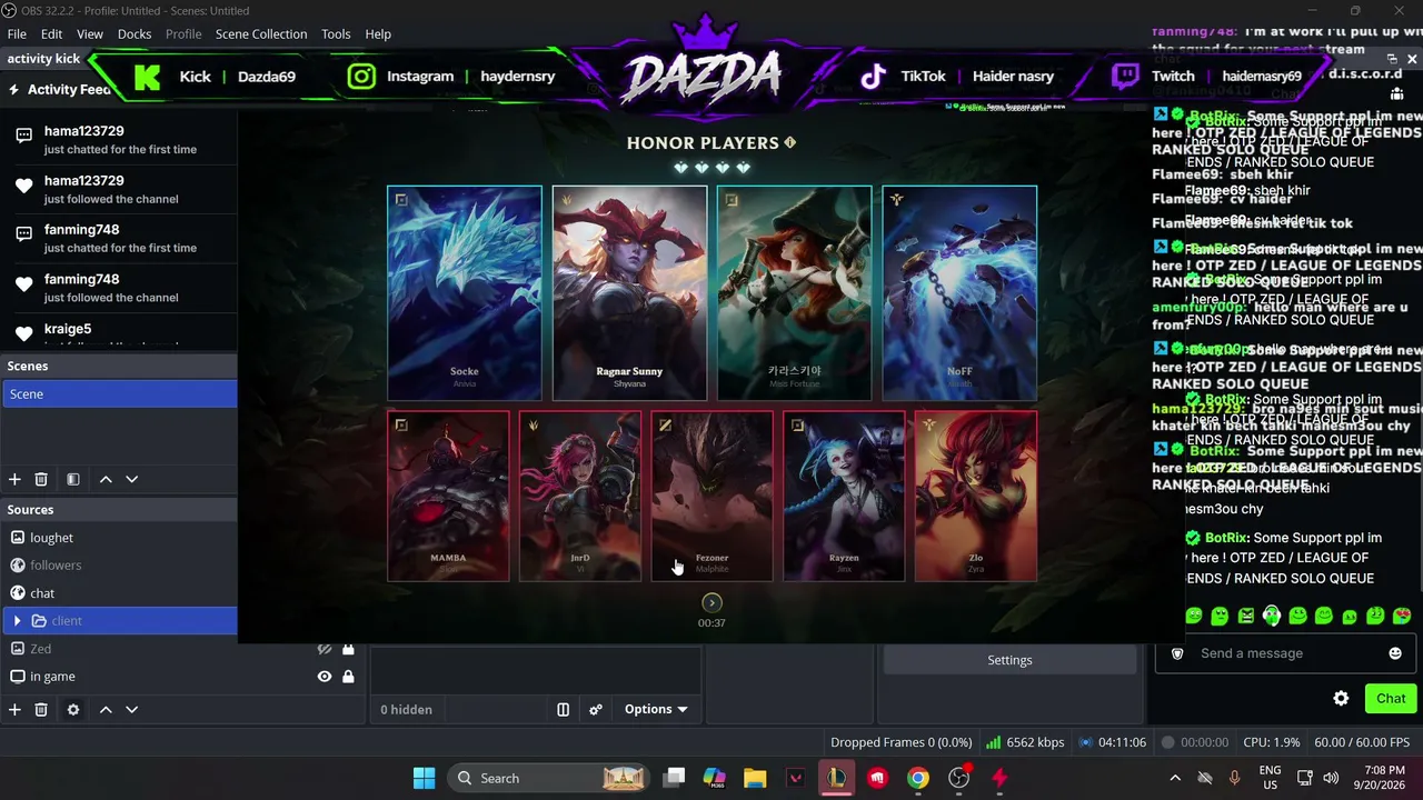 🟢LEAGUE OF LEGENDS 🟢 OTP ZED 🟢 RANKED SOLO QUEUE🟢