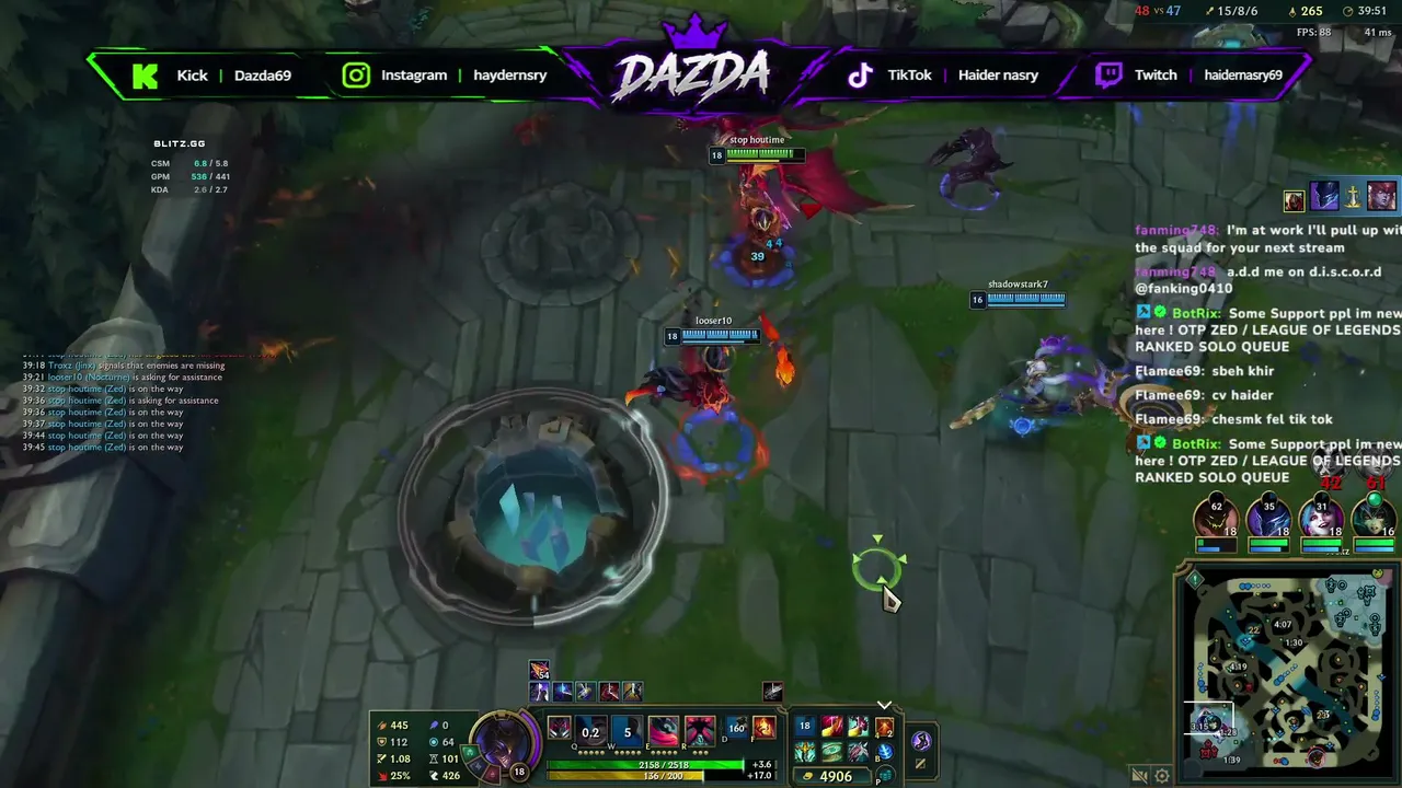 🟢LEAGUE OF LEGENDS 🟢 OTP ZED 🟢 RANKED SOLO QUEUE🟢