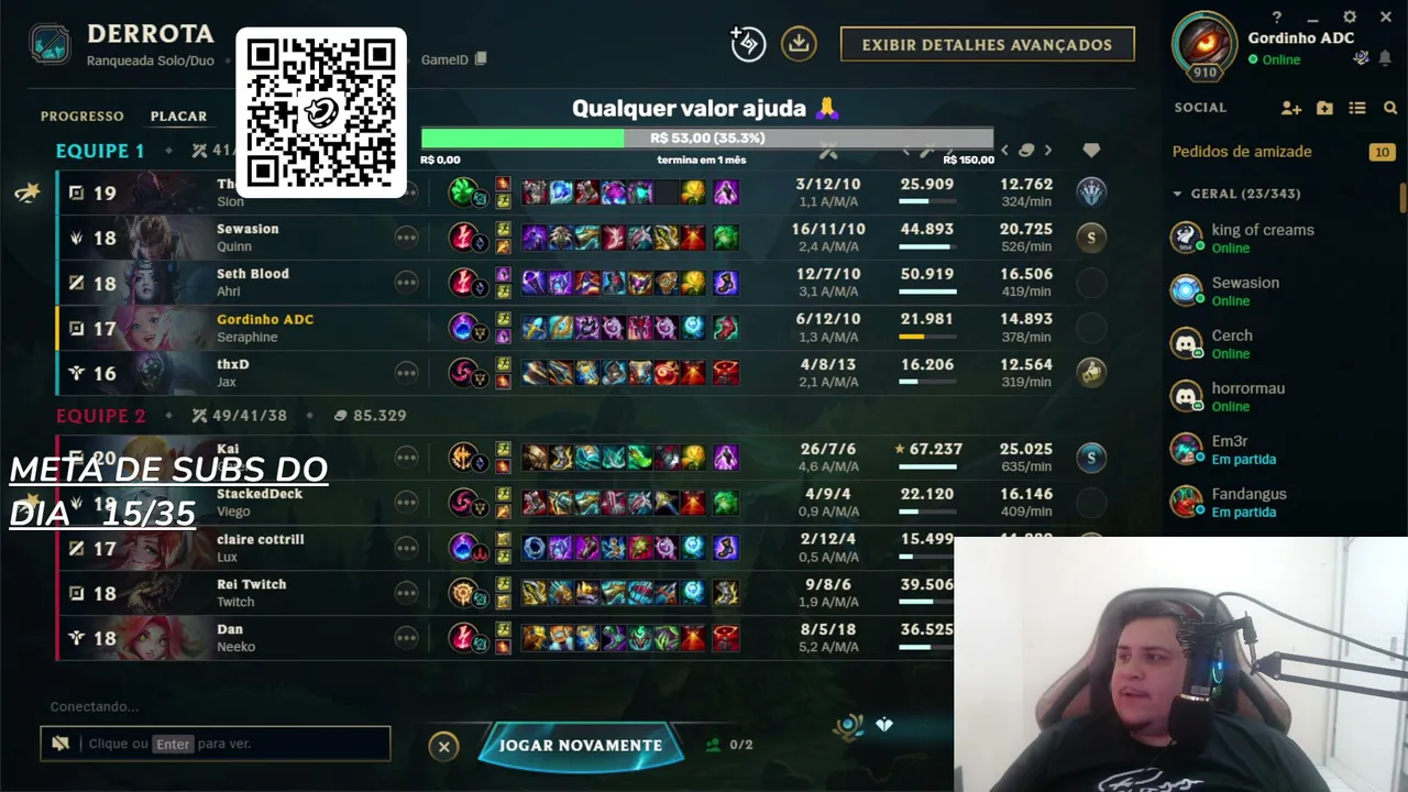 🔥 SOLOQ ADC AO VIVO | RUMO AO ESMERALDA❗PIX 💵
