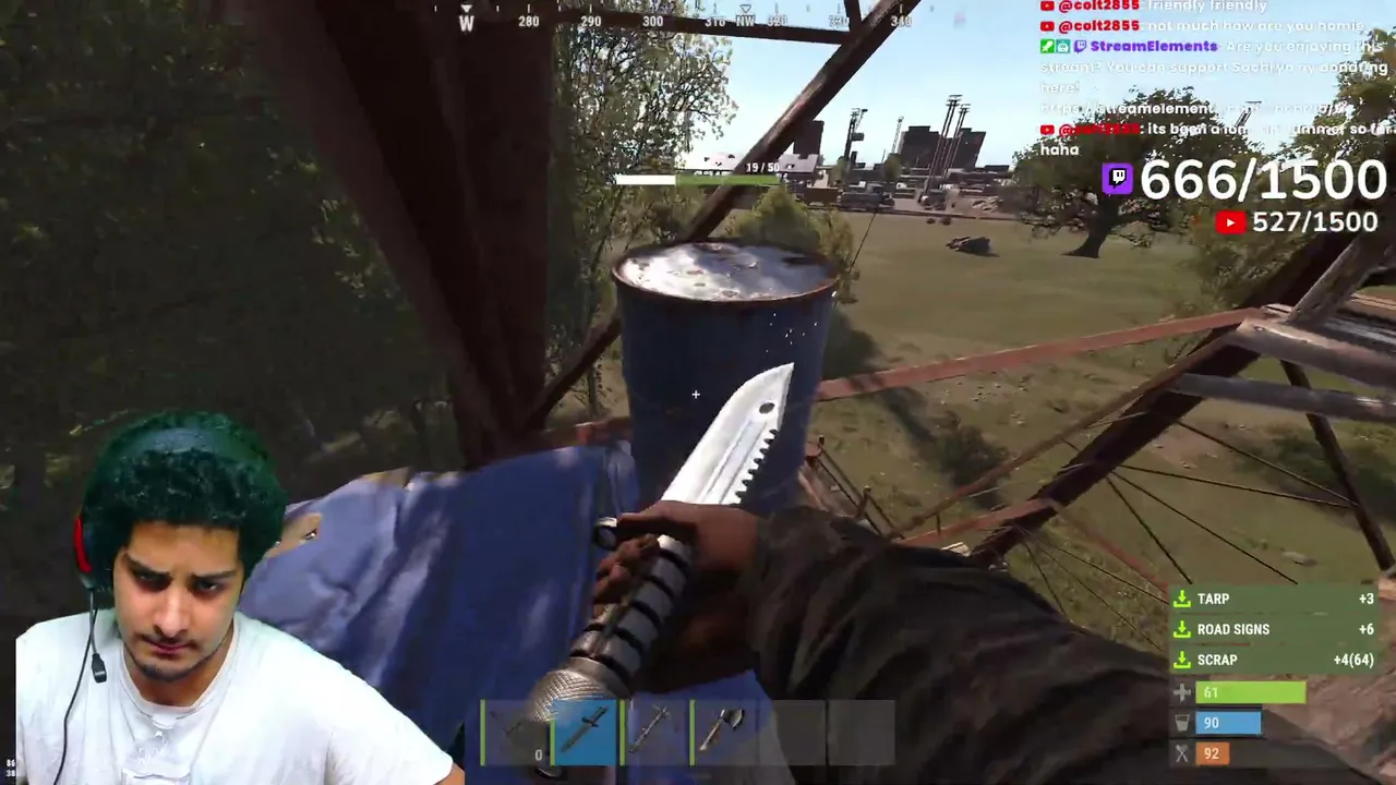 PLAYING RUST CHILLIN