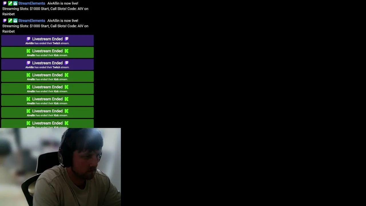 My first stream.