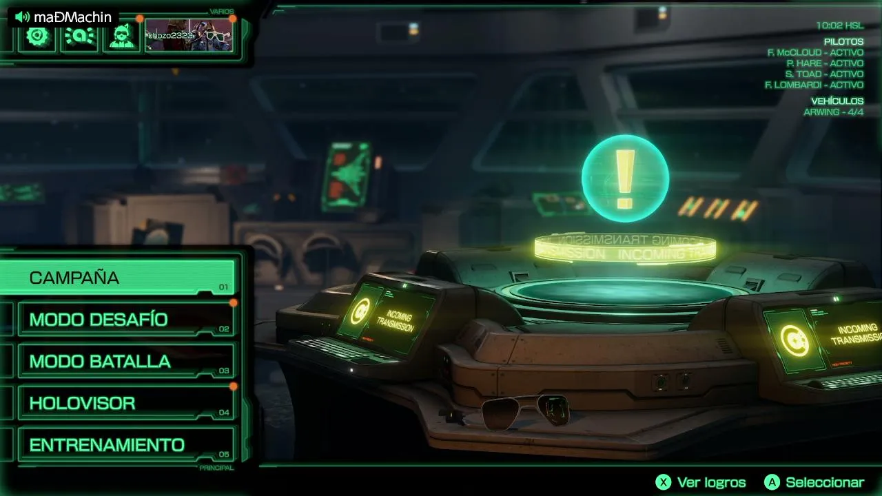 Starfox trio con el PeitoCrack y el buen Madmachin