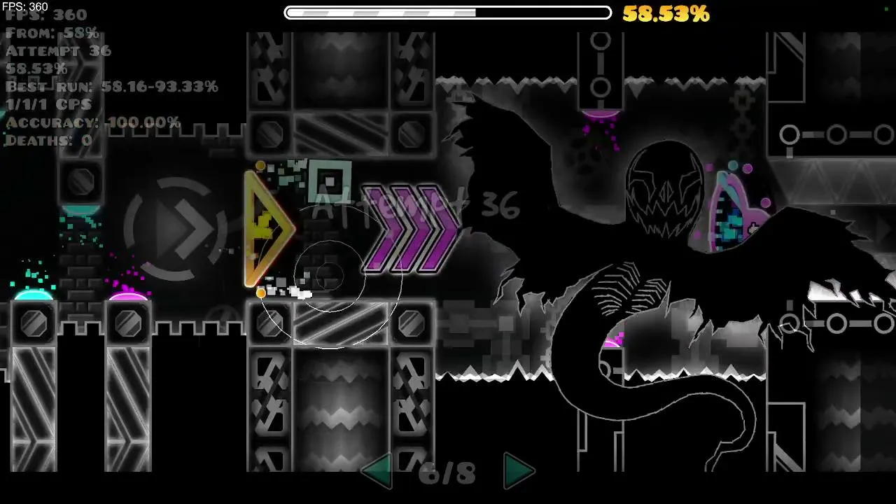 devil vortex stream 1 // 58-100 2 deaths race with alfoooGG 🔴🔴