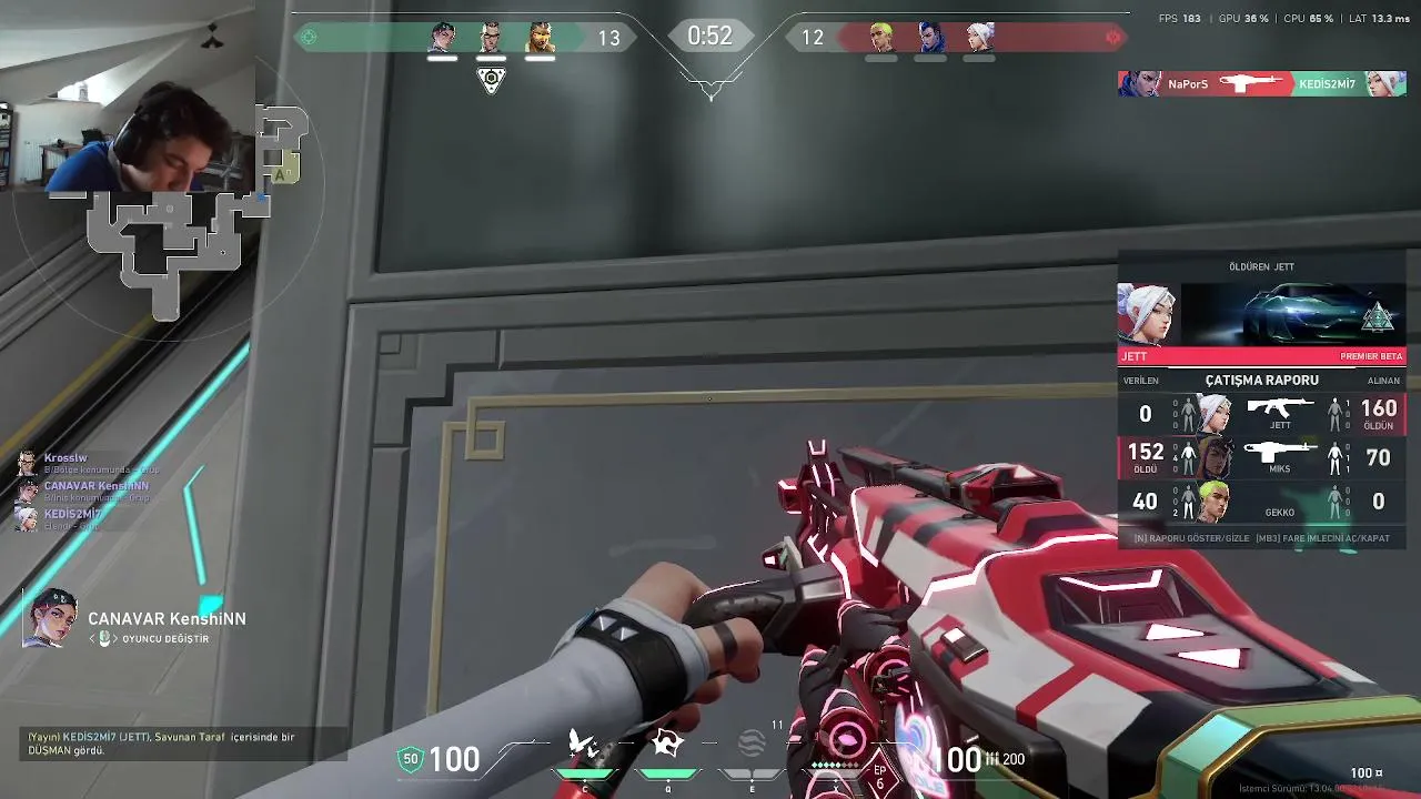 My first stream.