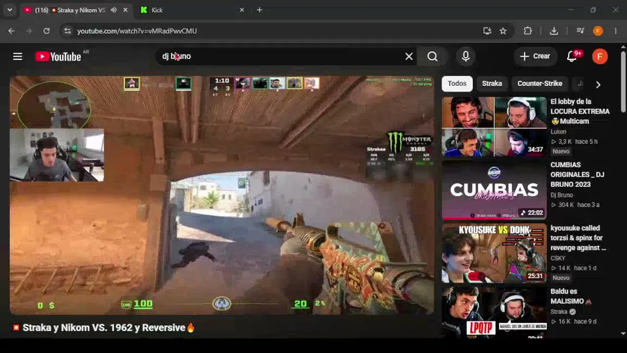 My first stream.