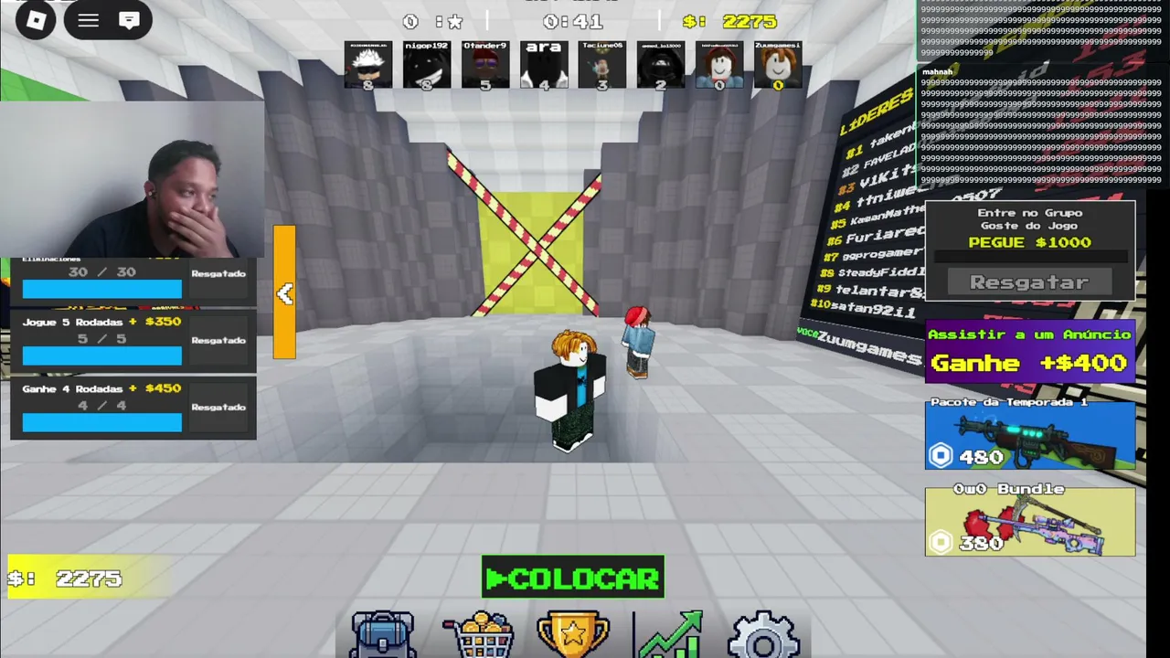 Bora testar jogos aleatorios kkk, em busca do melhor