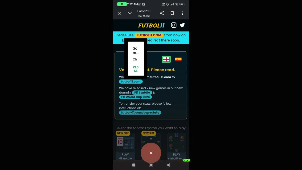 My first stream.