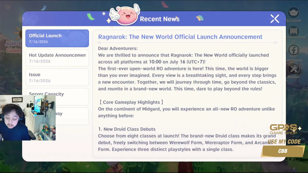 RAGNAROK THE NEW WORLD