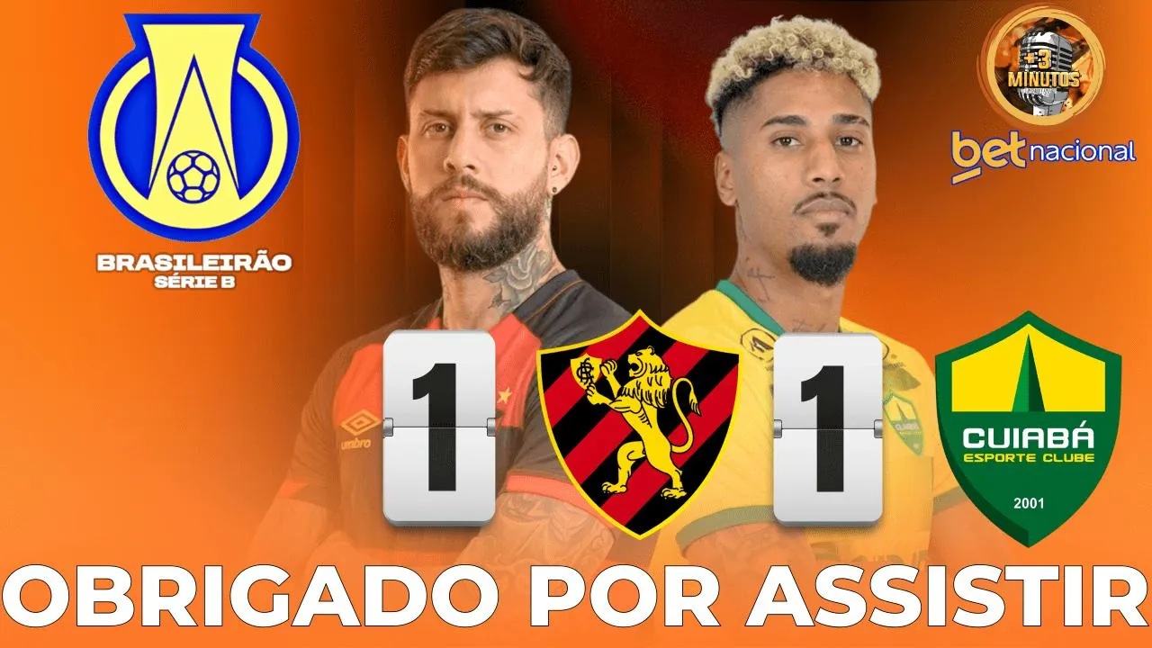 SPORT X  CUIABÁ AO VIVO - CAMPEONATO BRASILEIRO SÉRIE B 2026