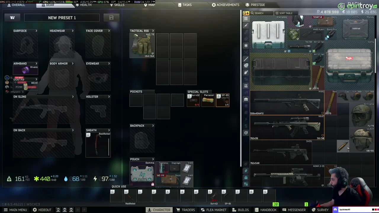 🔴 Blackout | Escape from Tarkov | Wipe Grind | Görev • PvP • Loot 💀 ❗kod❗dc❗sistem