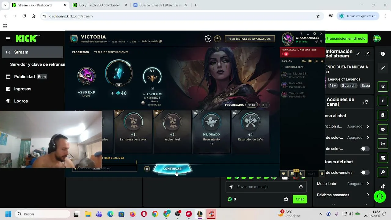 SUBIENDO CUENTA NUEVA A LVL 30