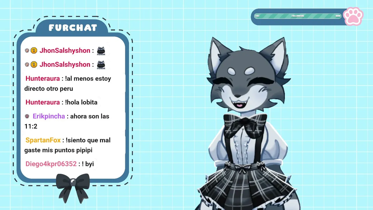 SU FURRA FAVORITA EN DIRECTO!!