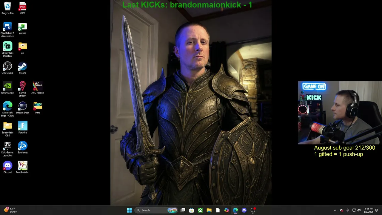Maybe some ARC? Maybe some COD with the kid?  Maybe some Skyrim? #KickPartner #PickKICK
