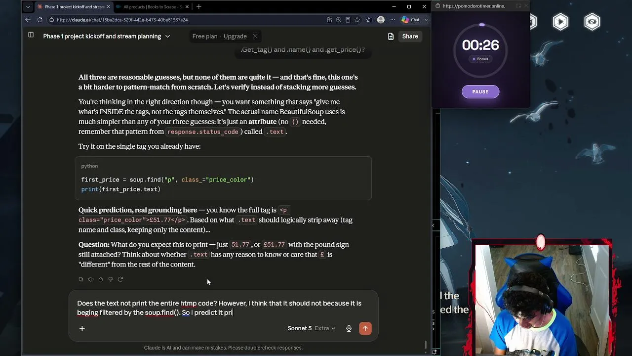 Project 1 - Automated Web Scraper | AI Engineering for 365 Days | (Day 72/365)