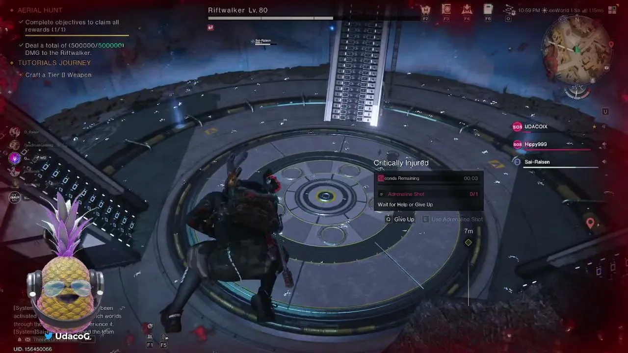 UDACO Pineapple's Journey Through Once Human's Manibus Scenario
