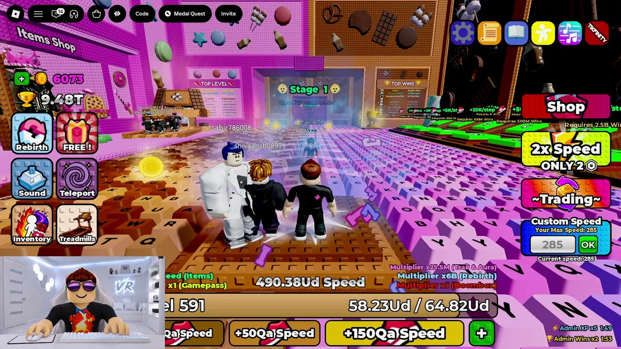 +1 Speed Keyboard Escape Challenge! | LIVE