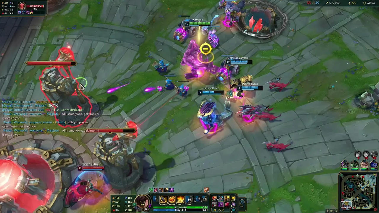 Eski e sporcu ile LOL yayını
