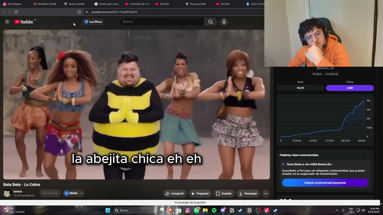 aparezco ⚔️ reacciones ⚔️ gaming
