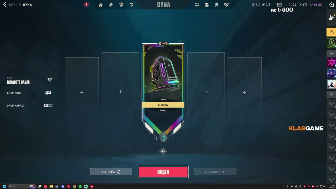 VALO PLAT ELO