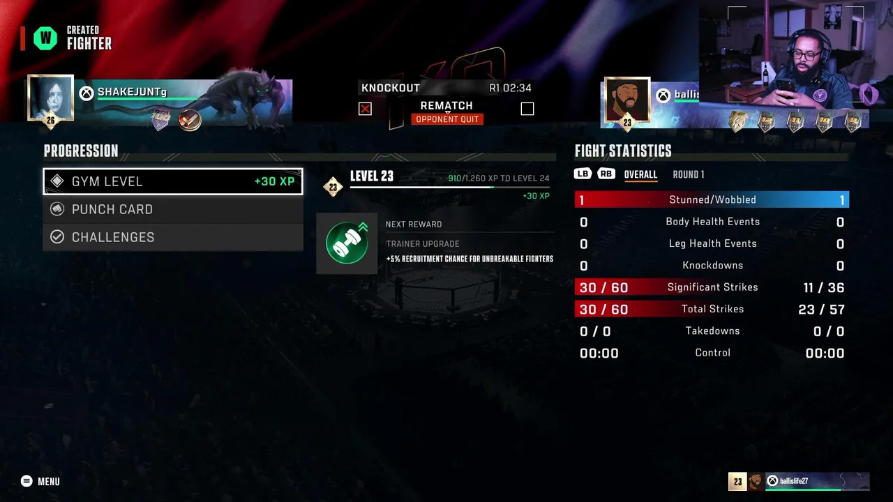 UFC 6 ONLINE |STAND & BANG