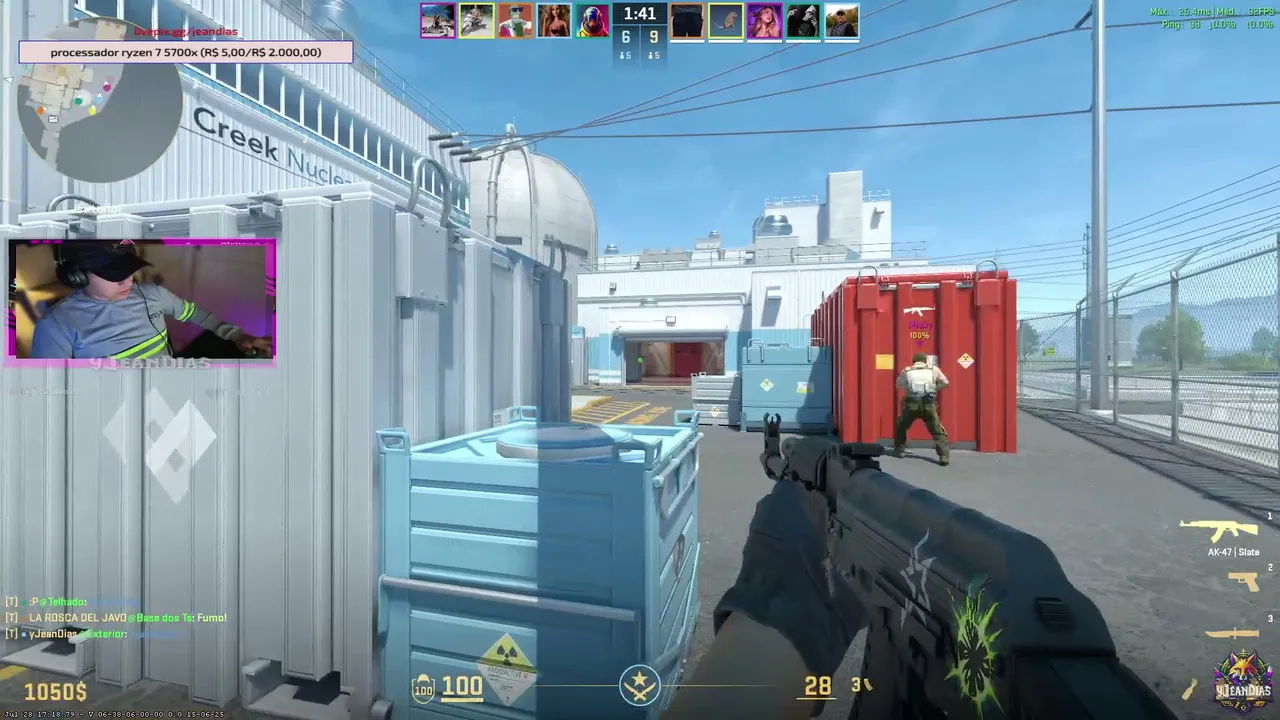 Live simultânea na twitch e na kick... Counter strike2 e GTA RP #ARKHAM