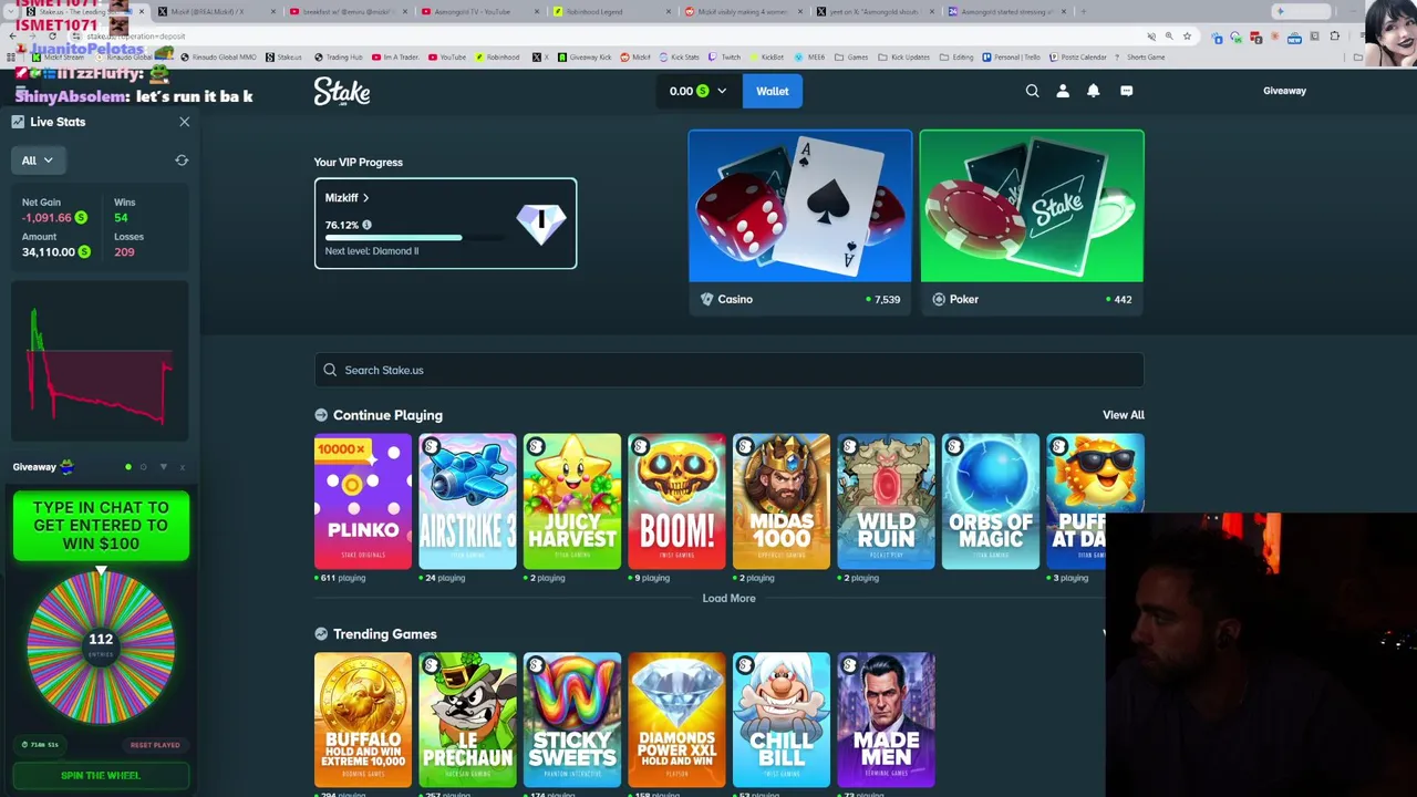 Spam in chat to win $200 - vaction for next week